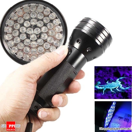 UV Ultra Violet 51 LED 395 nM Aluminum Torch Flashlight now $9.95 (Was: $14.95)