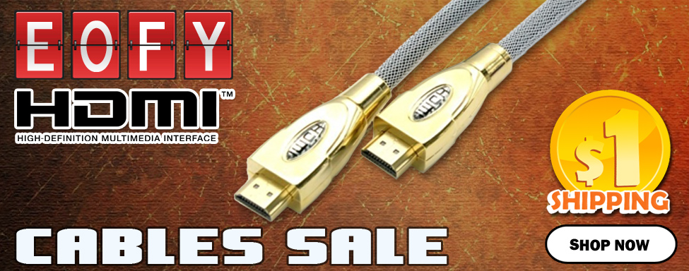 EOFYS – $1 Shipping For HDMI Cables