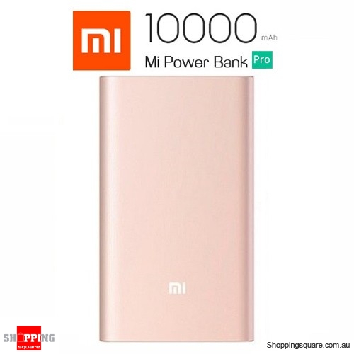 Genuine Xiaomi 10000mAh Power Bank Pro QC3.0 Polymer with Type-C Output For Mi 5s Android LGG6 Gold  SPECIAL PRICE $ 29.95  ONLY!