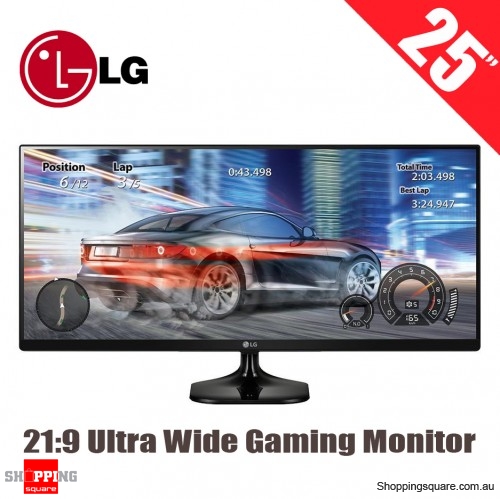 LG 25 Inch 21:9 2560×1080 Full HD UltraWide IPS LED Gaming Monitor (25UM58-P)  $219.95