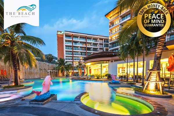 Indulge in five nights of tropical bliss at The Beach Heights Resort in Phuket, Thailand – from just $299 including daily breakfast, return airport transfers and SO MUCH MORE!