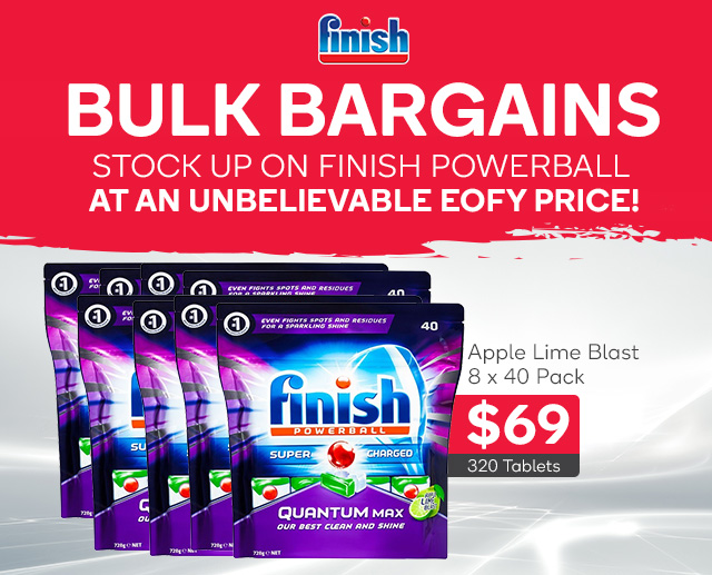 Finish Bulk Buy Bargains From just 22c per tablet (160pk)