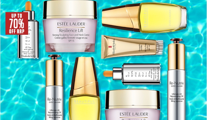 Elizabeth Arden & Estee Lauder UP TO 70% OFF