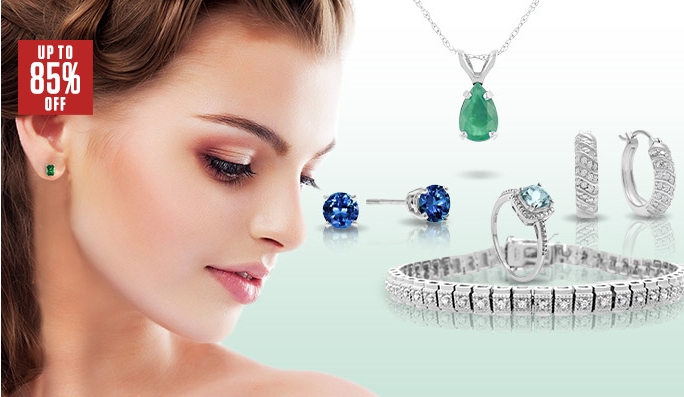 Emeralds, Diamonds, Sapphires & More UP TO 85% OFF