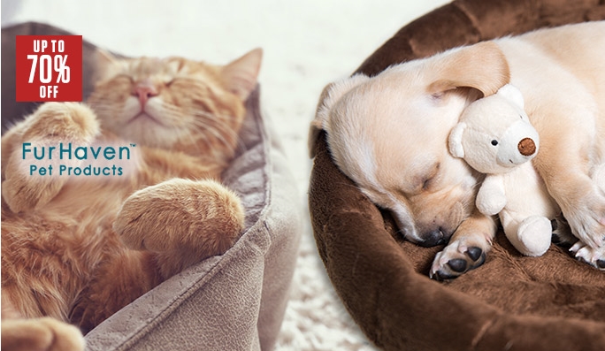 Furhaven Pet Beds & More UP TO 70% OFF