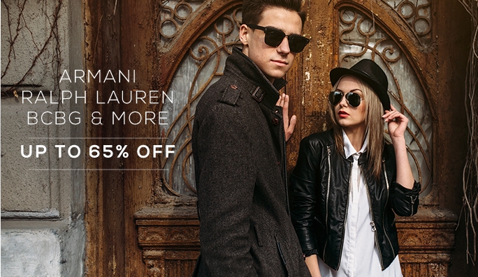 Armani, BCBG,Ralph Lauren & More UP TO 65% OFF