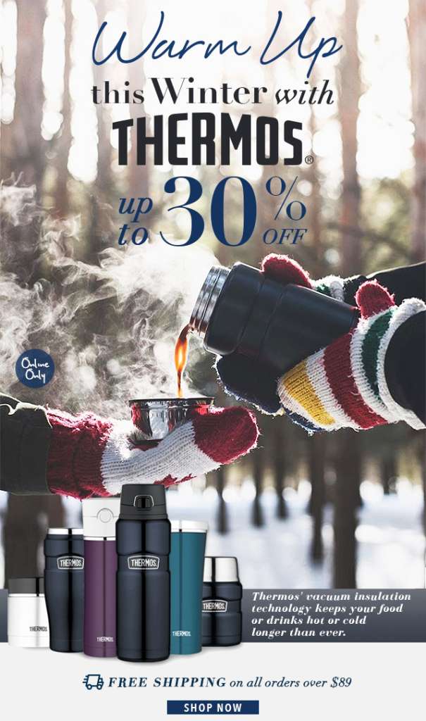 ❄ Warm up this Winter with Thermos ❄