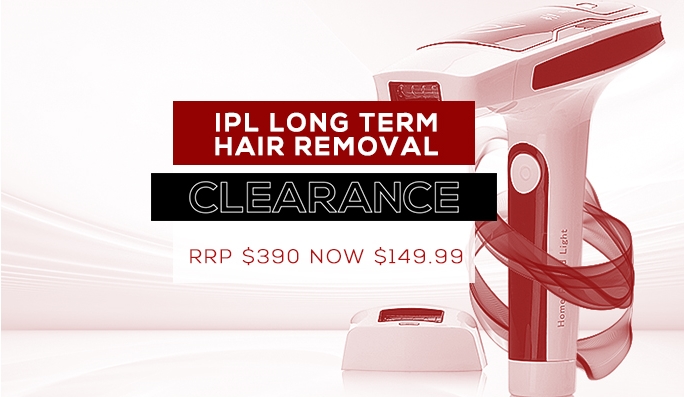 IPL Long Term Hair Removal RRP $390 NOW $149.99