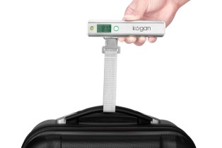 Take the guess work out of luggage weight! Kogan Portable Digital Luggage Scale $15