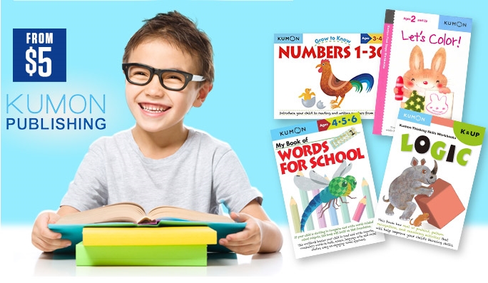 Kumon Publishing Early Learning Tools FROM $5