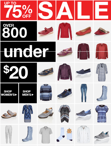 800+ styles under $20!