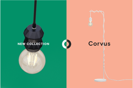 Step into the light… The Corvus Floor Lamp $99.00