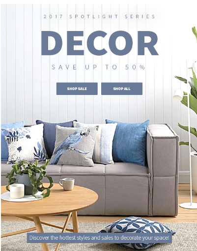 Mid-Year SALE ? Up to 50% off decor & lighting to make your house a home.