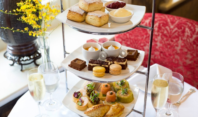 Elegance High Tea with Champagne for One ($43), Two ($82) or Four ($158) – Sir Stamford Circular Quay (Up to $316 Value)