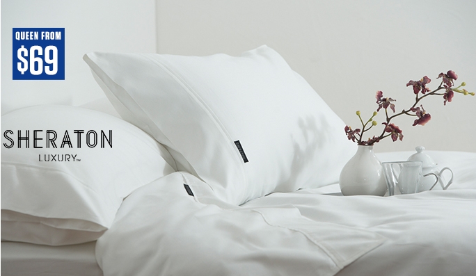 Sheraton Luxury Bed & Bath: Queen From $69