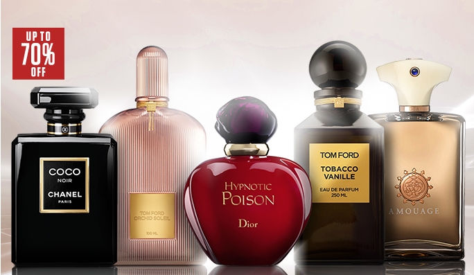 Tom Ford, Balmain, Amouage & More UP TO 70% OFF