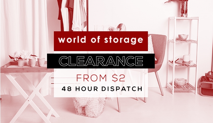 World of Storage Clearance FROM $2