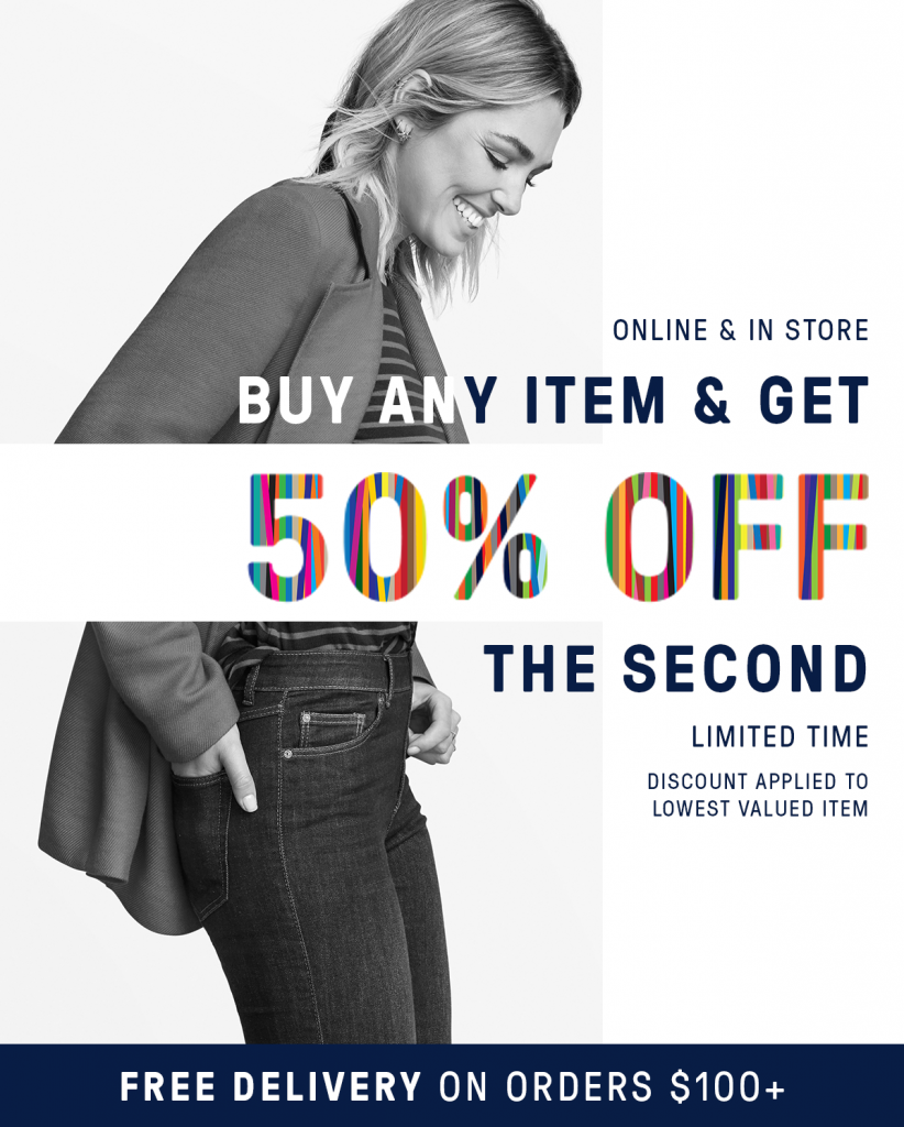 This is not a drill! Final weekend to shop buy any item and get the 2nd 50% off