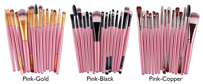 5 Piece Makeup Brush Set From  $15