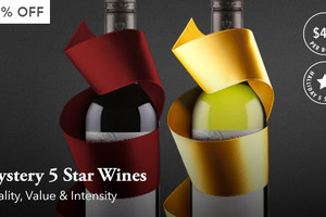 Mystery 5 Star Wines From a 5 Star Halliday Rated Winery  From  $49 (Valued from $180)