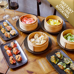 Feast on All-You-Can-Eat Dumplings with a Glass of Wine or Soft Drink Each – Just $29 for Two People or $57 for Four People