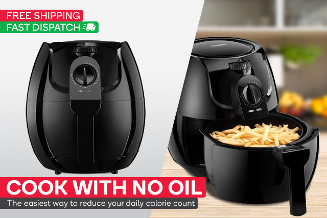 The Healthy Meal Secret Weapon + up to 46% OFF Kitchen Deals! Kogan 3L Air Fryer The healthiest new way to cook! PROMO PRICE $109