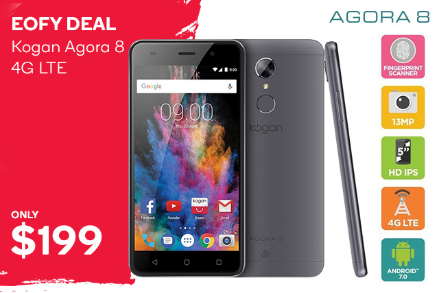 Kogan Agora 8 4G LTE $199