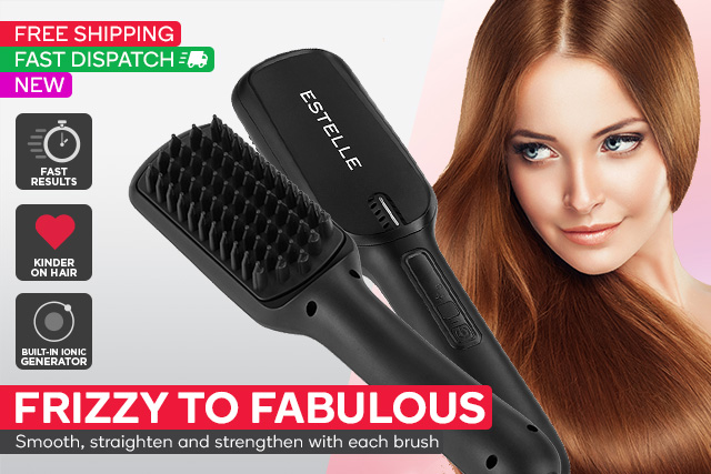 NEW Ionic Hair Straightening Brush $29