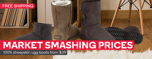 Free Shipping on 100% Sheepskin Ugg Boots – From $39