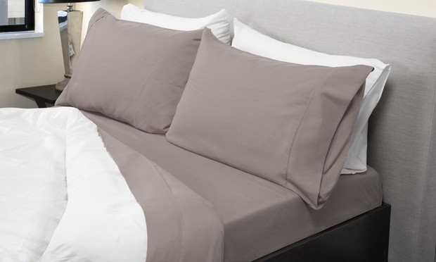 From $29 for a 1000TC Bamboo Blend Sheet Set in Choice of Colour