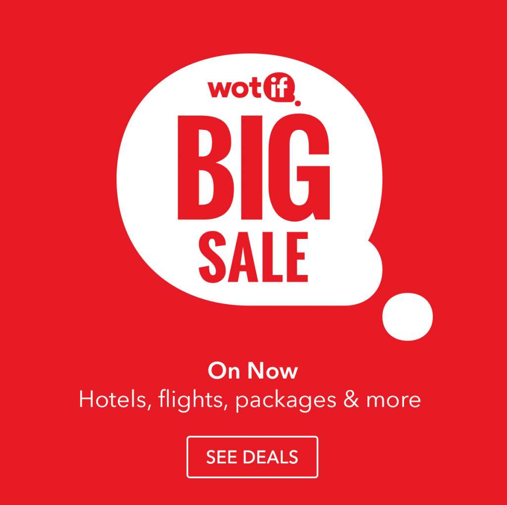 This. Is. BIG. Wotif BIG Sale on NOW!