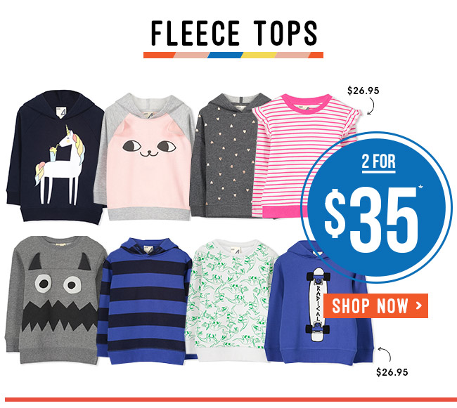 Fleece Tops & Bottoms 2 for $35