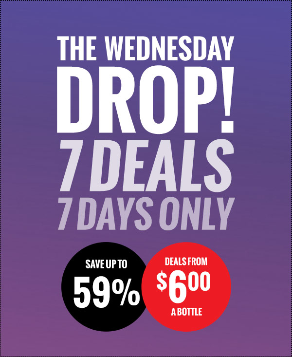 Save Up to 59% on Your Wednesday Drop!