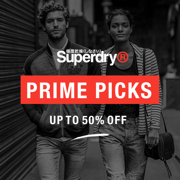 Superdry Prime Picks | Up to 50% off