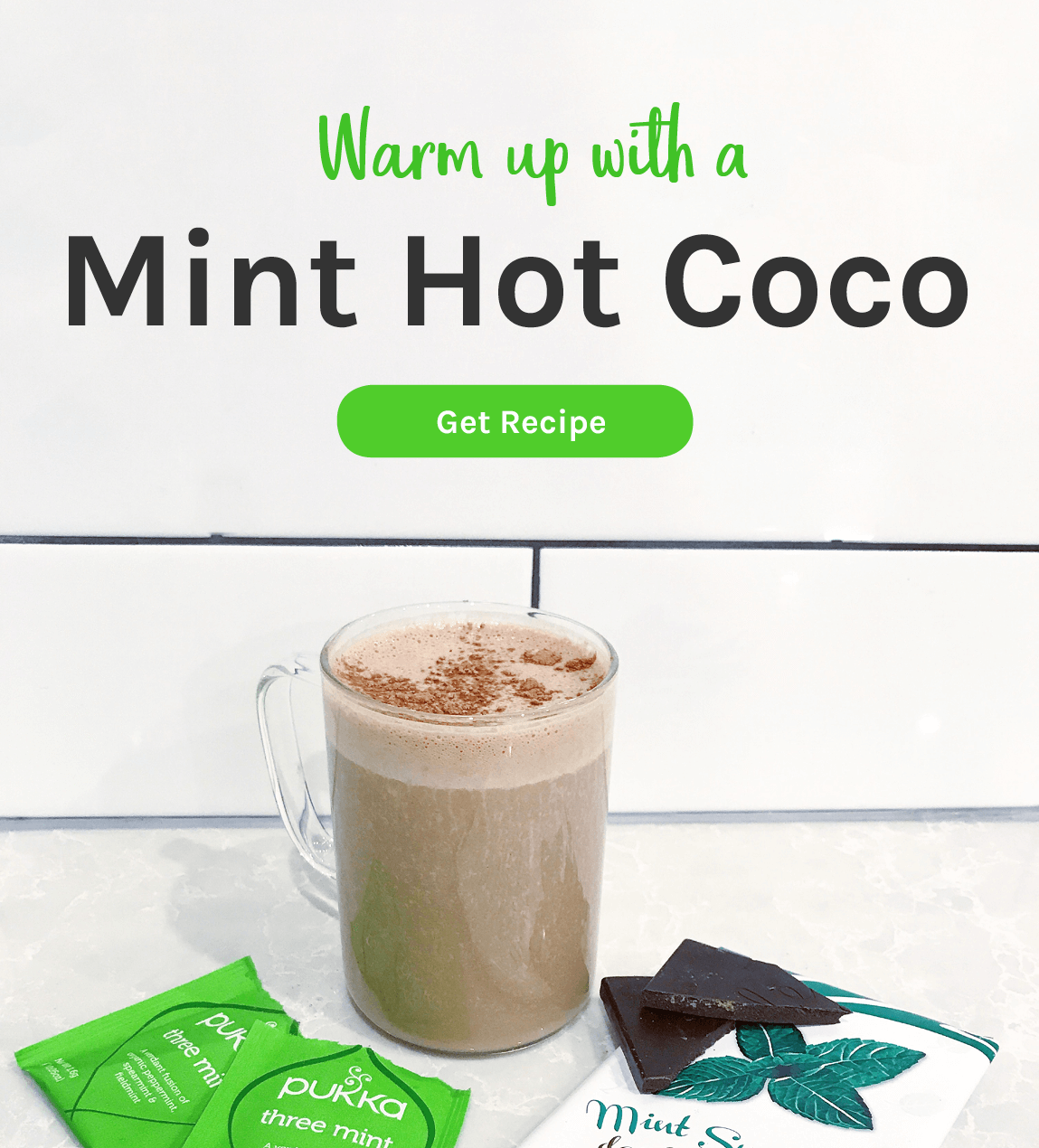 New Recipe! Mint Hot Coco