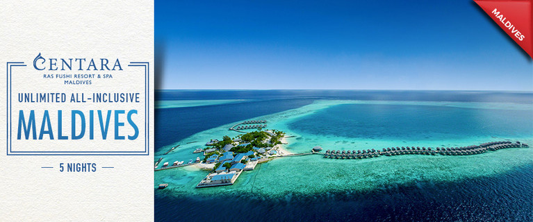 Unlimited All-Inclusive Maldives Escape $2,998