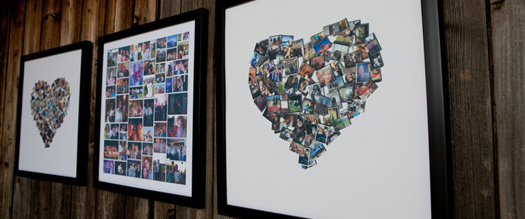 Design Your Own Framed Collage Canvas Print! $12 for a Regular Print or $24 for a Large.  (Valued Up To $146.03)