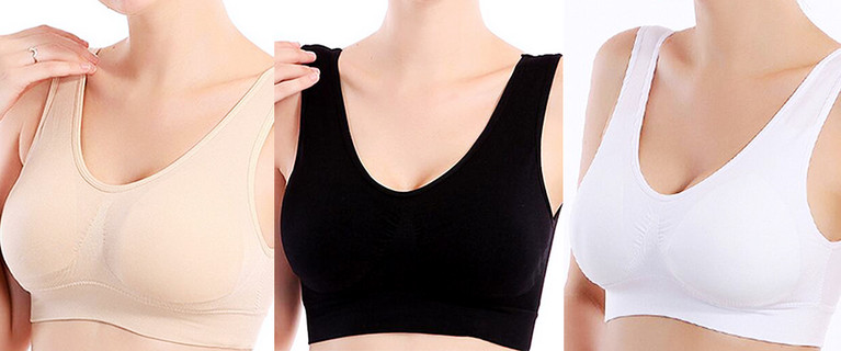 Seamless Bra Packs.  A pack of three seamless bras for $14, or a pack of six for $19