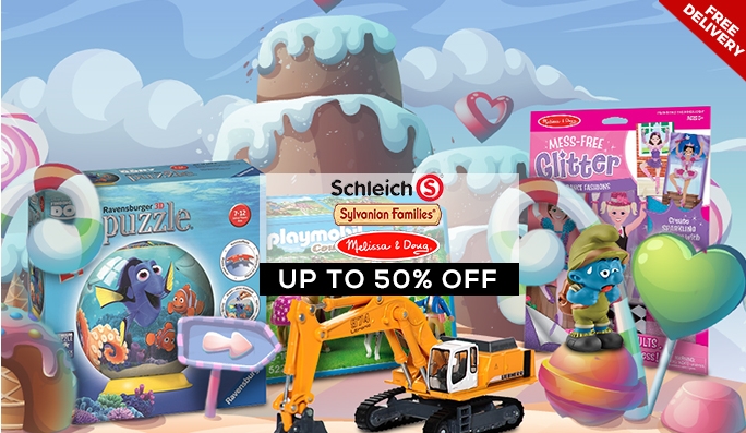 Big Brand Toy Event UP TO 50% OFF