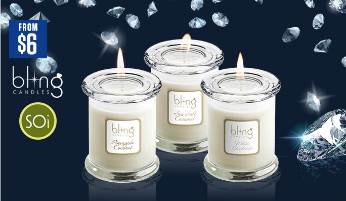 Bling Soy Candles  FROM $6