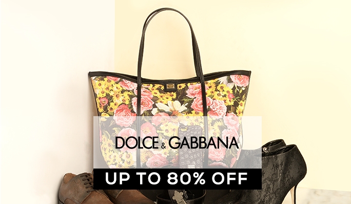 Dolce & Gabbana UP TO 80% OFF