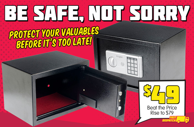 Kogan Electronic Safe Security Box $49