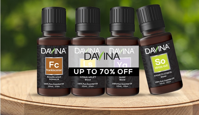 Davina Wellness Essential Oils UP TO 70% OFF