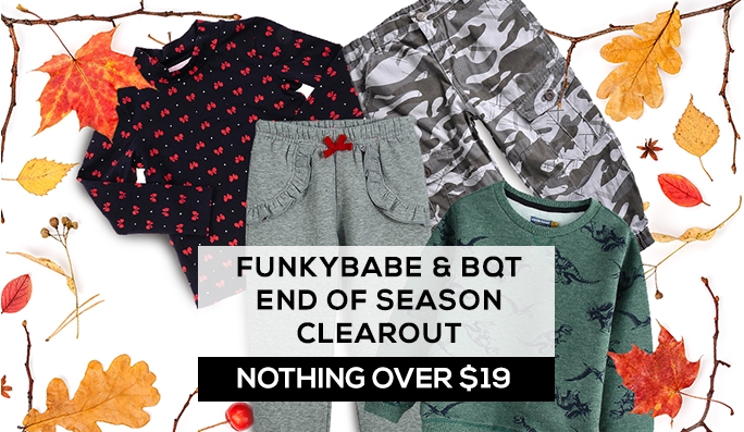 Funkybabe & BQT End of Season NOTHING OVER $19