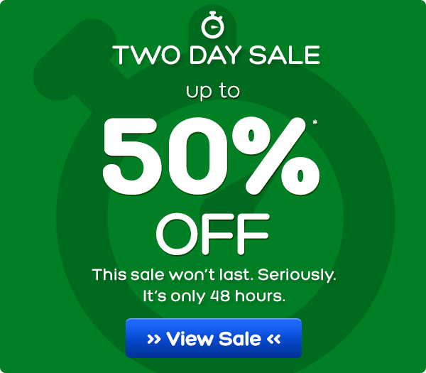 You only have 48 hours to save up to 50% + extra coupon!