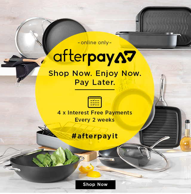 Afterpay It! Shop Now. Enjoy Now. Pay Later