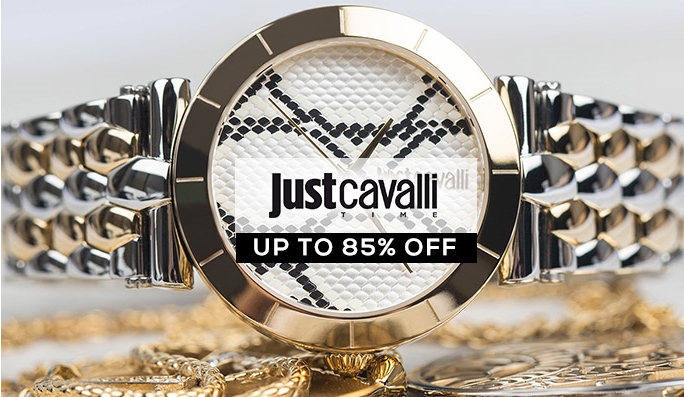 Just Cavalli Watches UP TO 85% OFF