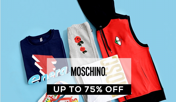 Moschino Mens & Womens  UP TO 80% OFF