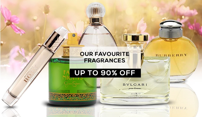 Our Favourite Fragrances UP TO 90% OFF