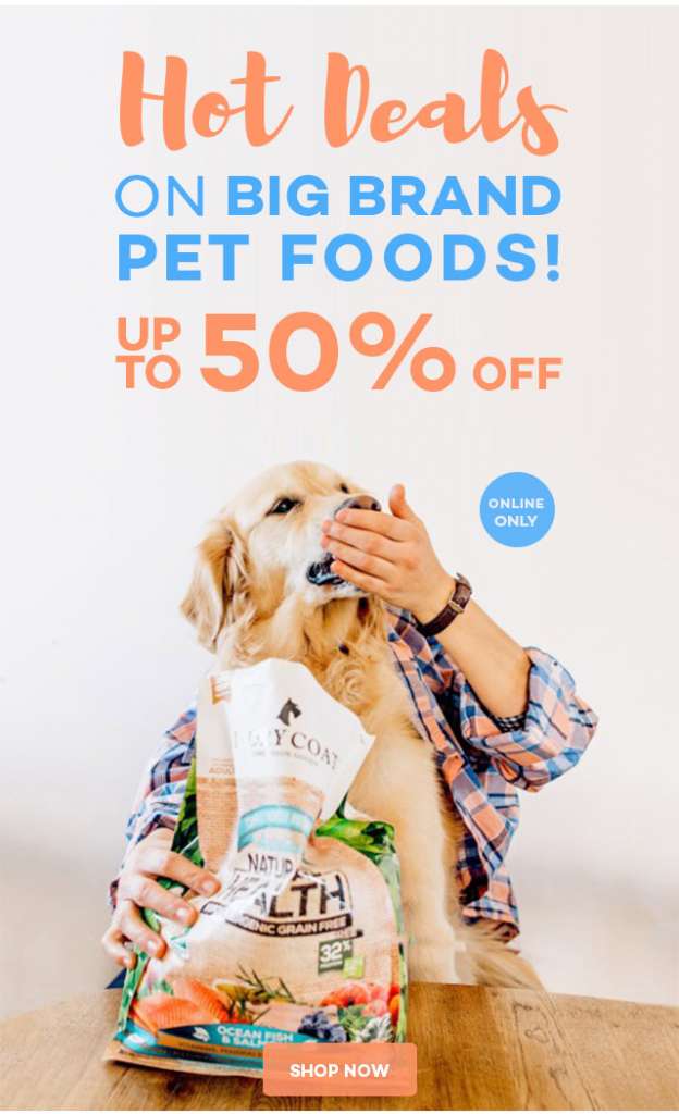 HOT Deals on Big Brand Pet Food!